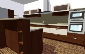 3d model kuchyně 5